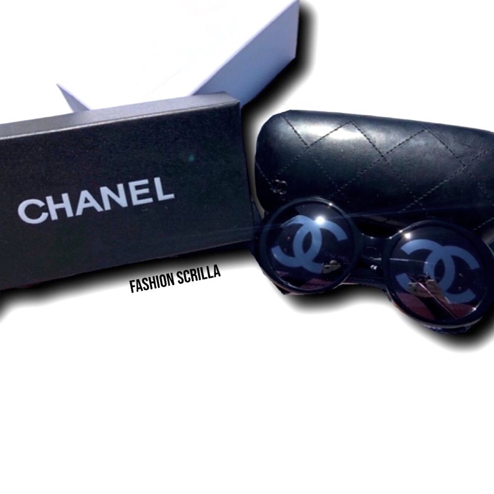 CHANEL 1993 Runway CC Logo round lens sunnies - Picture 3 of 15